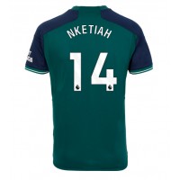 Dres Arsenal Eddie Nketiah #14 Rezervni 2023-24 Kratak Rukav